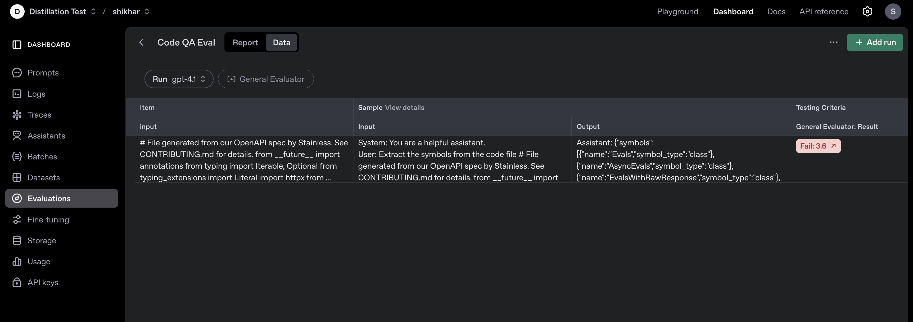 Evaluation Data Part 2