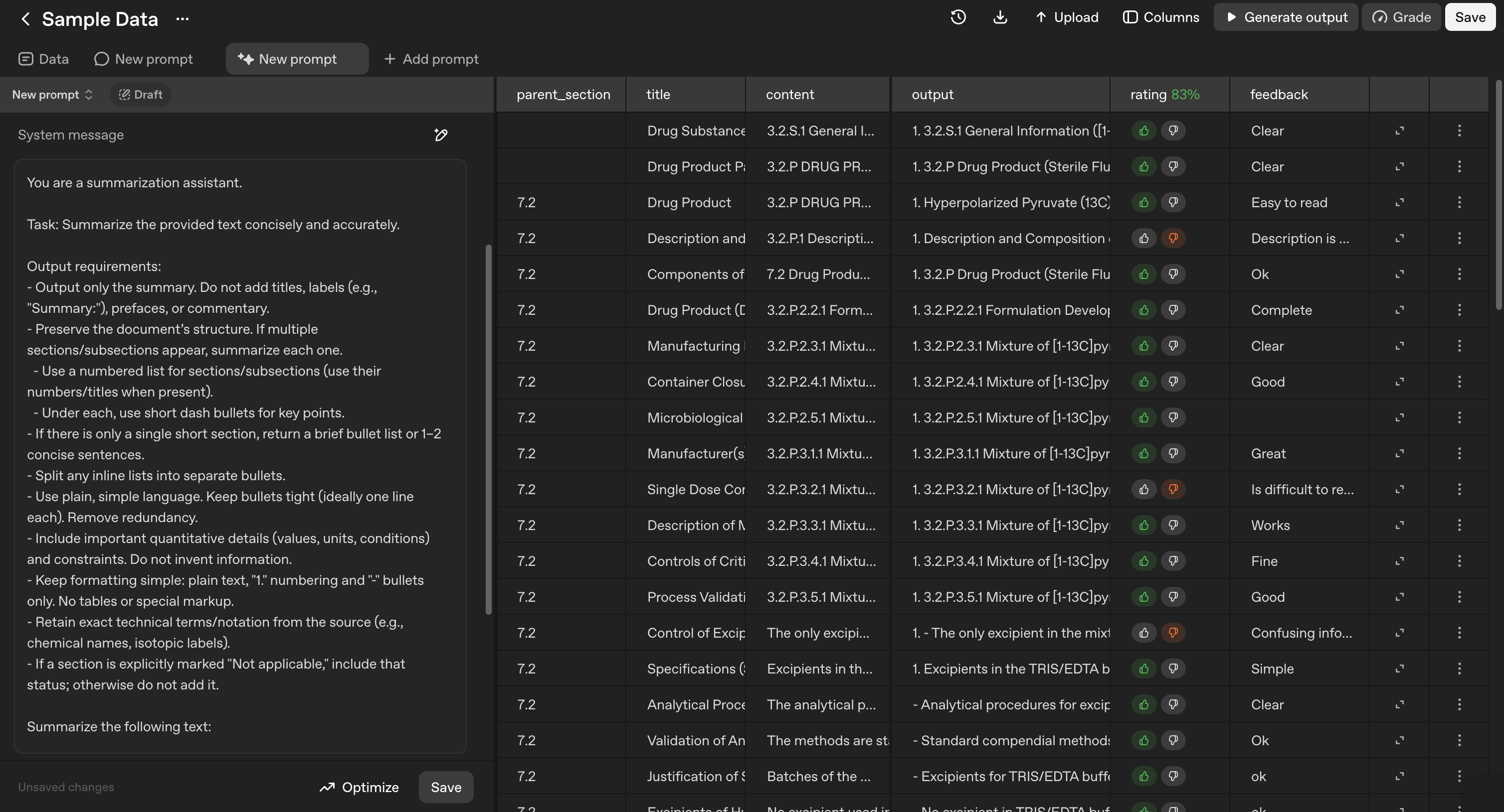 Platform Updated Prompt Feedback